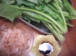 Spinach Salad Ingredients