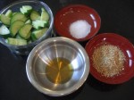 Cucumber Sesame Salad Ingredients