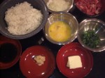 Garlic Beef Rice Ingredients