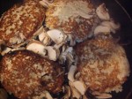Chicken and Tofu patties preparation